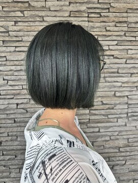 ハイバレーヘアーメゾン(HIGH VALLEY HAIRMAISON) 最高峰艶イルミナカラーマリンカラー岡山南中央町