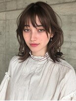 アンドレイ 表参道(andrey)&nbsp;ミディアムヘア/暗めカラー/グランマッシュ/表参道