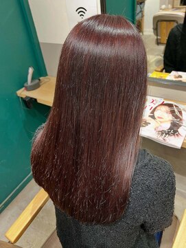 韓国ヘアレイヤーカットダブルハイライトカラー【Lapista池袋】