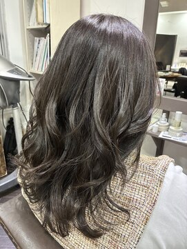 【REJOICE hair】暗めの透明感グレーマット☆GAMO