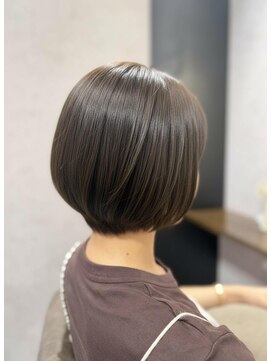 ティーリング 天王町(T ring) 可愛くまとまるショートボブ