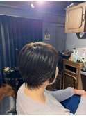 髪質改善ショートボブ