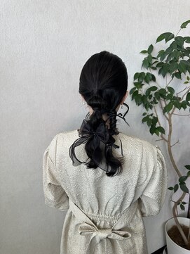 ウル(Uru) お呼ばれヘア