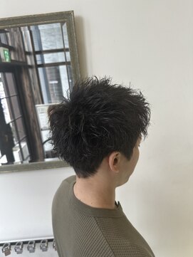 アース 天満橋店(HAIR & MAKE EARTH) 20代◎スパイキーショート×ツイスパで爽やかビジネスマン