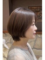 ヘアリゾート粋 ドゥオ 新宿南口店(dua)&nbsp;大人ショート/くびれショート/ショートヘア/白髪ぼかし/