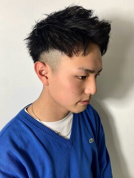 フロー 柏店 92(FLOW) 刈り上げショートアップバング