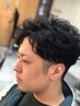 【理史指名】メンズカット+ポイントパーマ