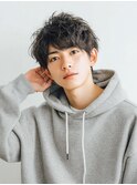 MEN’S/ニュアンスパーマ/ニュアンスウルフ/茗荷谷