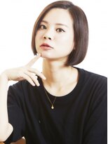 フラミューム(flammeum)&nbsp;サラツヤで小 顔効果抜 群のショートボブ♪【平塚】