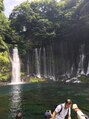 ヘアーサロン ピアニカ(hair salon PIANiCA) 白糸の滝です。自然と触れ合うのが好きです。