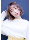 Aimee 束感が可愛い！切りっぱなしボブ
