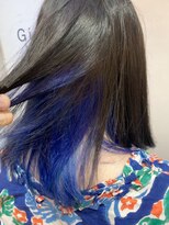 ジゼル 六本松(GiseL)&nbsp;【GiseL】ダークアッシュ×ビビッドブルー