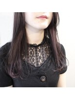 デコヘアーフラッペ(DECO HAIR frappe) ラベンダーパープルのインナーカラー