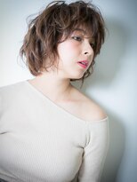 カバーヘア ブリス 北浦和(COVER HAIR bliss) 外国人風個性的無造作カールの小顔ショートw北浦和20代30代40代