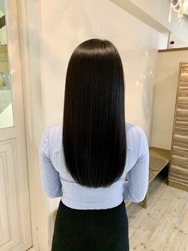 ココペリヘアー 高濃度水素『ミネコラ』トリートメント×酸性縮毛矯正