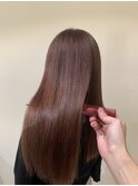 【熊谷】髪質改善×モテピンクブラウン