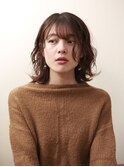 ミディアム×パーマスタイル