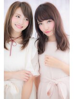 ヘアアンドビューティー ミック(Hair & Beauty miq) 外国人風シアカラー★モテ髪大人女子スタイルa