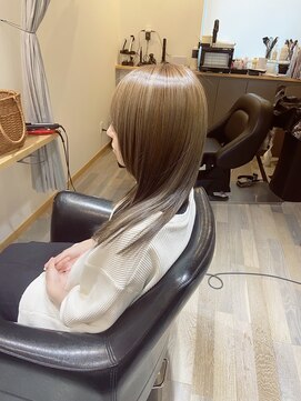 ムタヘアーサロン(MUTA hair salon) GLTベージュカラー
