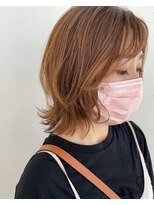 ヘアーデザイン アトリコ(Hair design attrico)&nbsp;ボブウルフ/オレンジポップ/レイヤー