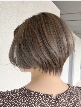 プラン 玉造(plein) 【plein玉造】丸みショートボブ/大人ショート