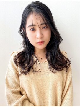 ケーツー あべのキューズモ－ル店(K-two) [K-two]デジタルパーマ テラコッタ 黒髪[天王寺/阿倍野]