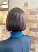 20代30代40代艶髪♪抜け感ショートボブベージュハイライト