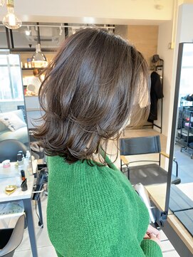 美容室 ツリー(Tree) ノンブローでおさまる大人スタイル『Tree hairsalon 』本厚木