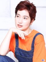 クラッチムク 博多口(CLUTCH muk.)&nbsp;大人可愛い２０代３０代４０代小顔　チェリーブラウン E14