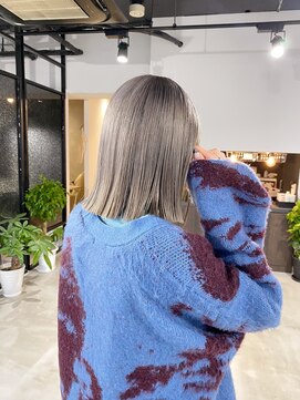 アリーズ シブヤ(ALLYS shibuya) シルキーグレーカラー☆