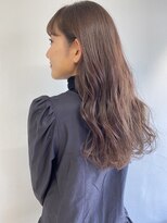 ストーク(stork)&nbsp;抜け感カット×ラベンダーベージュ