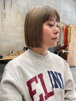 ウェウェ(wewe)&nbsp;ボブ/ダブルカラー/ケアブリーチ/ワイドバング/ミルティー