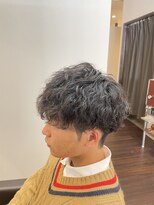 ルシードスタイルサワ(LUCIDO STYLE sawa) 20代30代メンズスパイラルパーマワイルドオシャレ感アッシュ