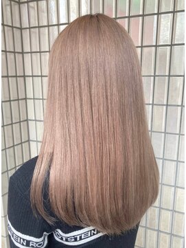 マティーナ ヘアー 池袋(Matina hair) 【ミルクティーピンク/ミルクティー/ダブルカラー】20代30代40代