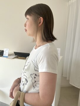 コト 福井大和田店(coto) 福井　大和田　インナーカラー　ホワイトベージュ　20代　30代