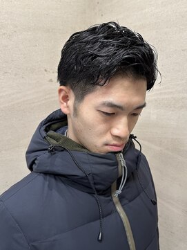 ヒロギンザ 田町店(HIRO GINZA) 大人気！流しパーマスタイル！