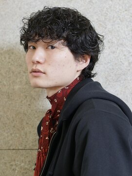 にもう マッシュウルフ　スパイラルパーマg