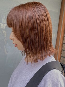 ソート(sot) オレンジと切りっぱなしbob！[横浜/横浜駅]