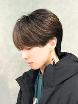 エルマーク 枚方(L-MARK)&nbsp;黒髪マッシュナチュラルマッシュメンズヘア韓国ツーブロック