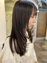 ロア ヘアーコーディネート 四条烏丸店(LoRE hair coordinate) 顔まわりレイヤースタイル／斉藤