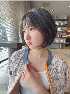 ロンドローズ 名古屋(Lond damaskRose) 顔周り ボブ 韓国 レイヤー ダブルカラー 名駅 リタッチ842