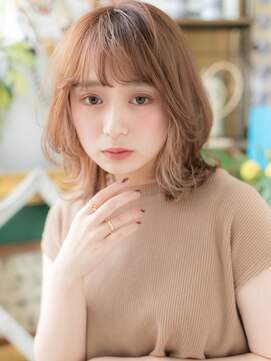 カバーヘア ブリス 大宮西口(COVER HAIR bliss) 外国人風ハイトーンカラー抜け感小顔ロブh3大宮20代30代40代