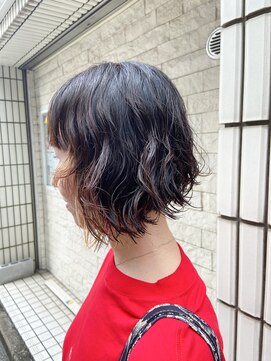 コーン ヘアデザイン(cone hair design) 前下がりボブ