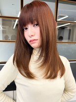 スタートウキョウ 渋谷駅(STAR TOKYO) 韓国風レイヤー大人ロングストレートワンカール