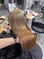 スリー 横浜(THREE)&nbsp;【sumire指名】ブリーチありダブルカラー＋髪質改善Tr