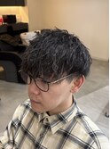 【FABRO:担当藤岡勇気】マッシュ×ツイストスパイラルパーマ