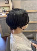 ハンサムショート×ちょい刈り上げ
