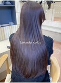 ブリーチなしダブルカラーラベンダーグレージュ春カラー20代30代
