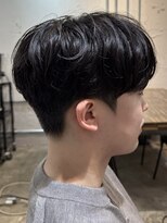 韓国マッシュフェザーパーマダウンパーマシャドウパーマ
