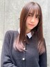 【梅雨限定☆】カット+ナチュラルストレート+髪質改善4stepTR ￥14000
